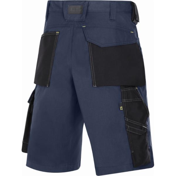 SNICKERS 3123 Craftsmen shorts rip-stop (dark blue) Clothing size 46 ...