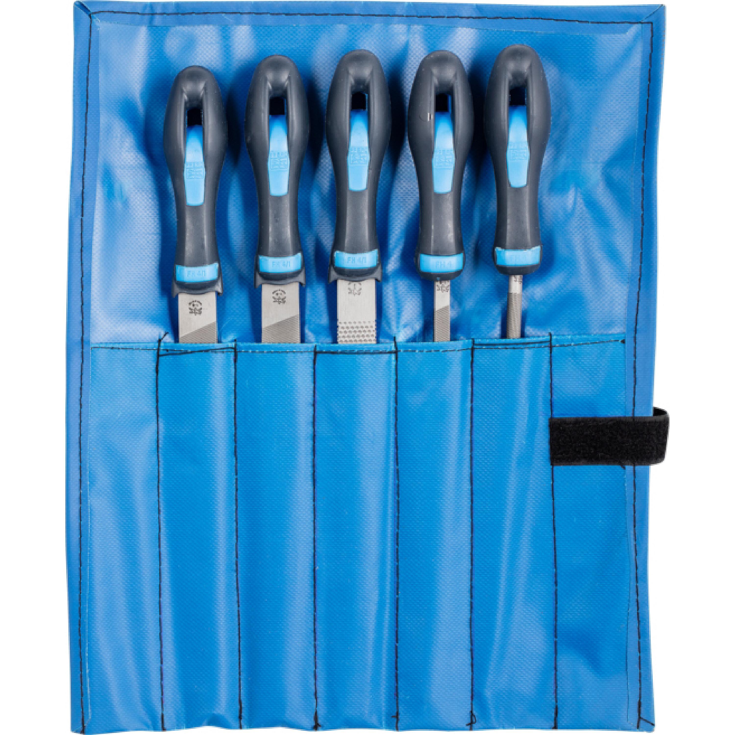 Lot De 5 Râpes/Limes F. DICK 200 Mm – Pour Acier, Fer, Métaux – Poignée Ergonomique – Travaux Généraux De Bricolage