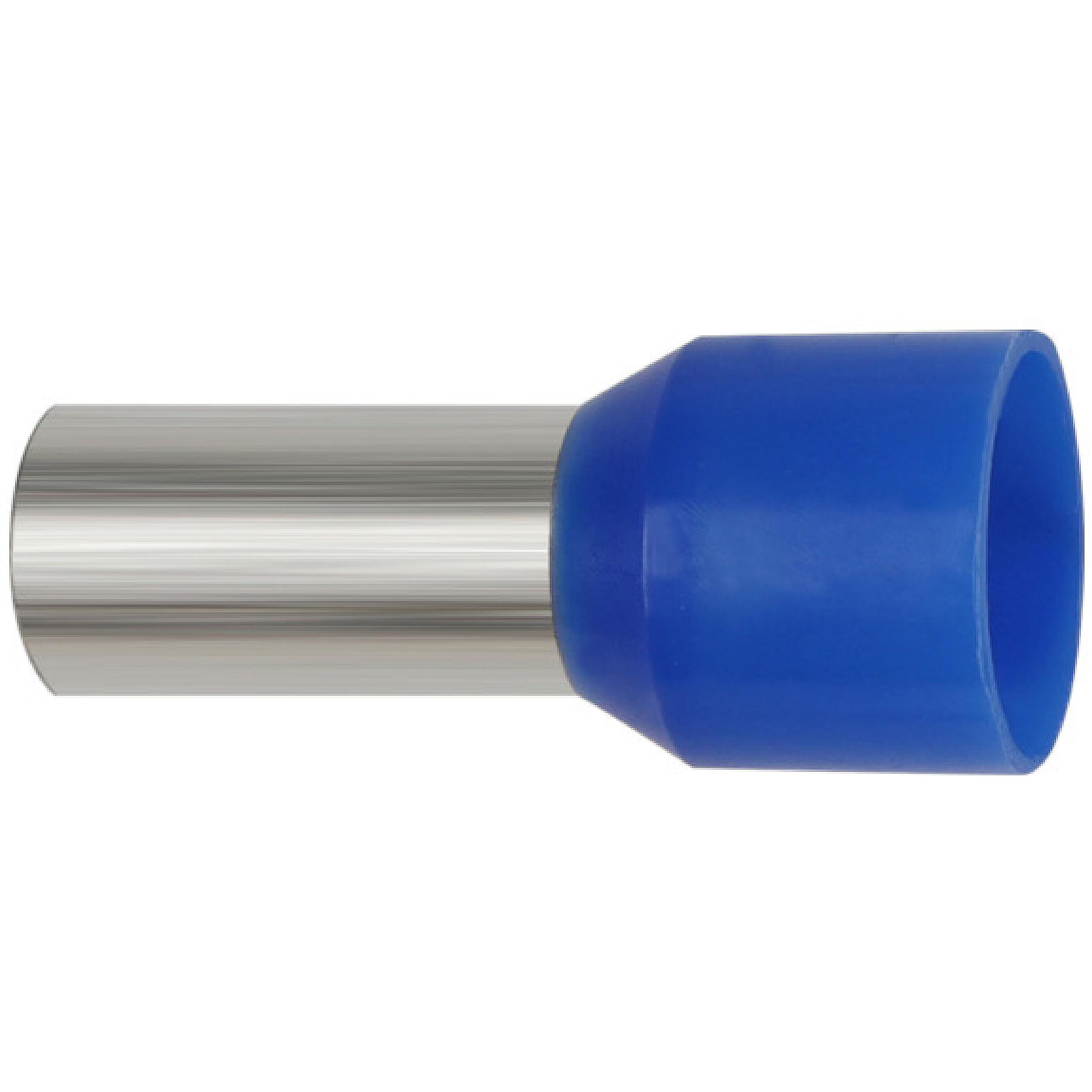 WIHA C000C160012 ferrules with plastic collar colour code DIN blue 16 ...