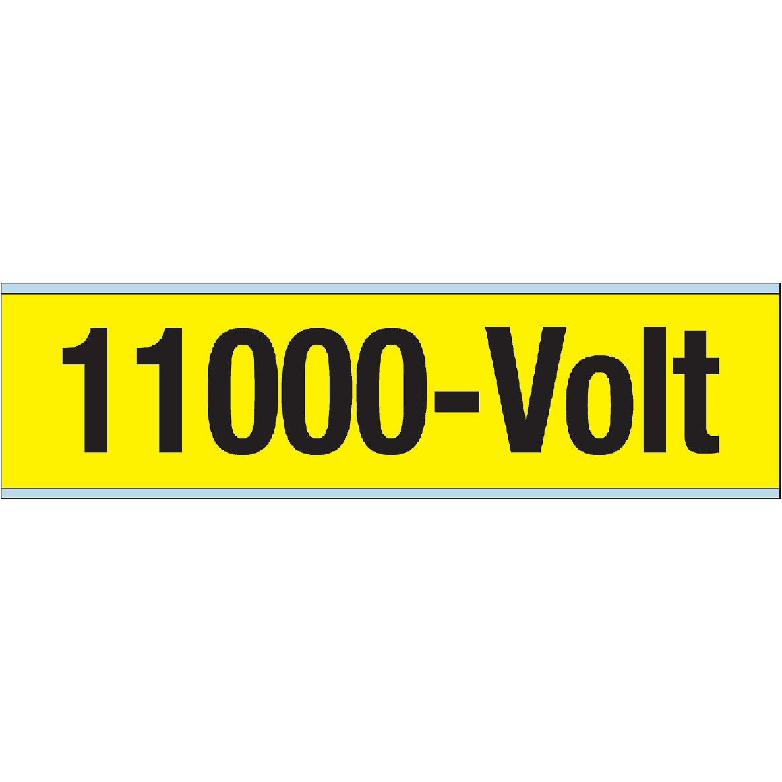 Pack De 25 Marqueurs Brady Pour Conduits Et Tension 120/208 Volts | Étiquettes Auto-adhésives Neuves