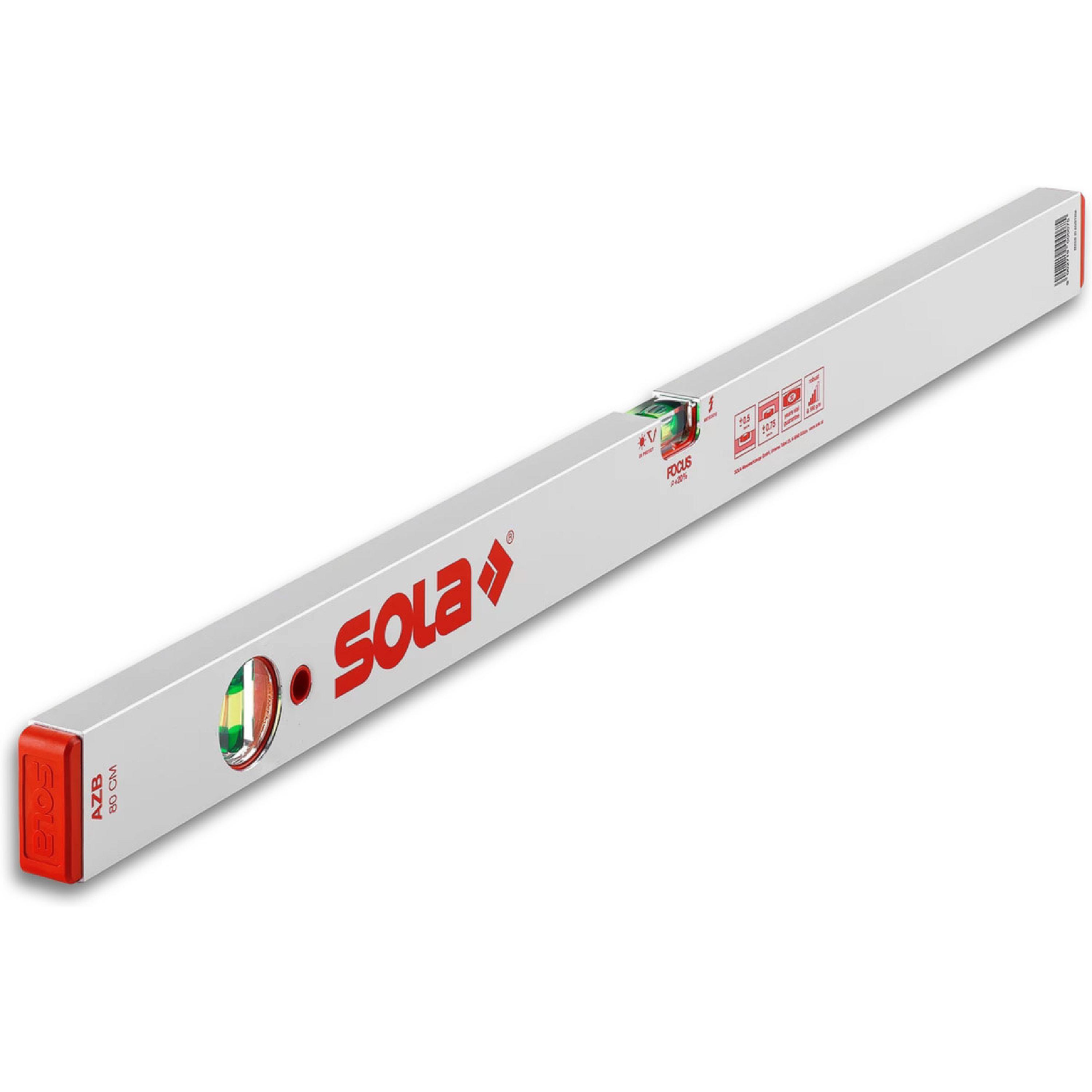Sola Waterpas model BigX 400 mm 40 cm, rood Sola Waterpas model BigX 400 mm 40 cm, rood