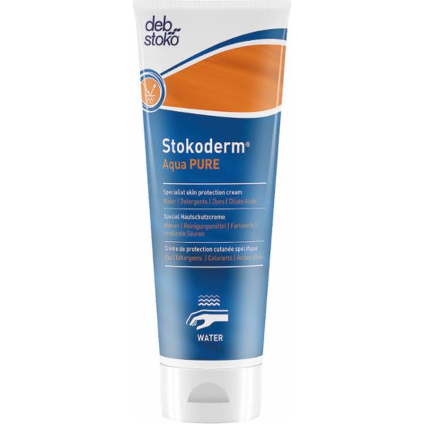 STOKO Hautschutzcreme Stokoderm® aqua, Softflaschen, silikonfrei, 9 Liter, 24666, - Büroartikel